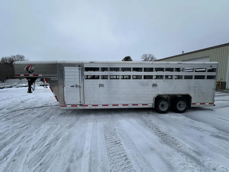 used Stock / Stock Combo Trailers Kiefer Manufacturing  for sale, in Ettrick, WI Thumbnail 2