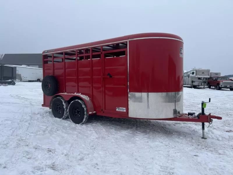 2025 S&S Manufacturing 7K 6' x 16' Livestock Trailer