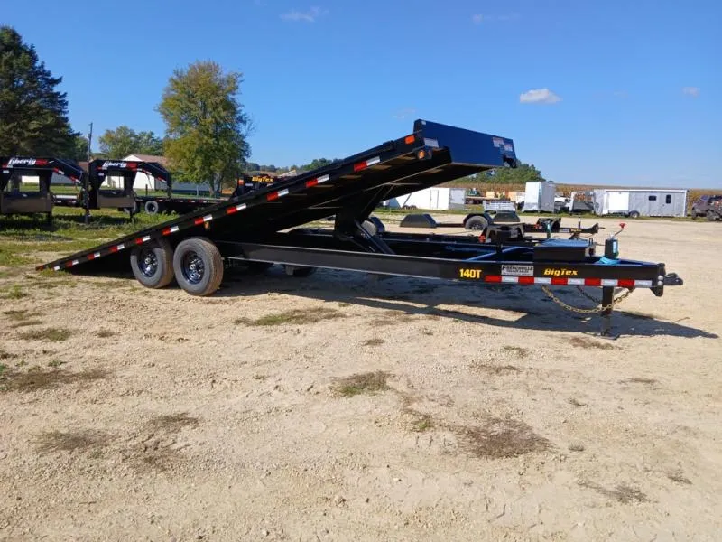 2026 Big Tex Trailers 14OT 24' HD Over-the-Axle Power Tilt Bed Trailer