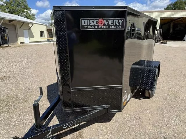 2026 Discovery 4 x 8 Rover ET Single Axle Utility Trailer w/ Swing Door