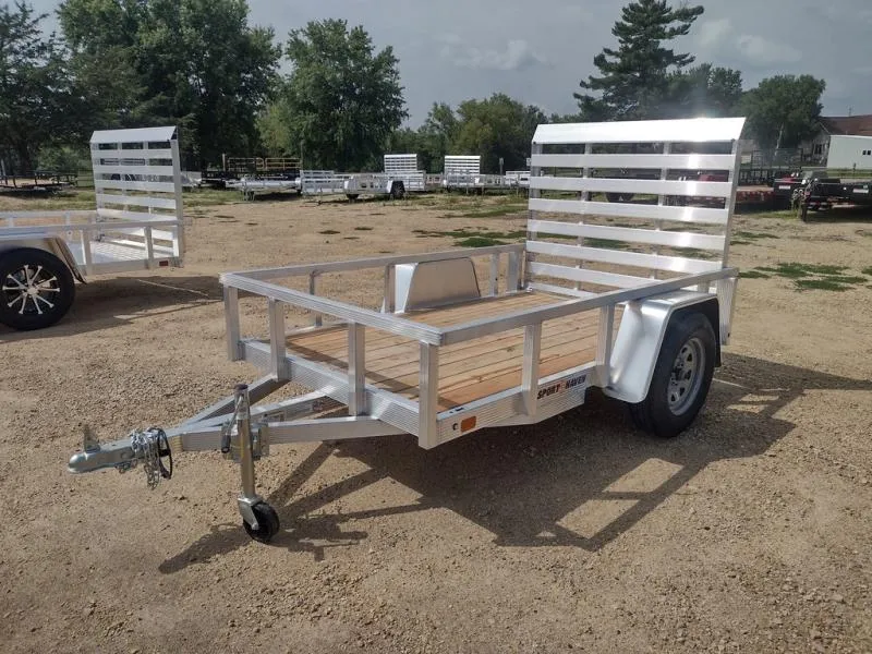 2025 Sport Haven 5 x 8 Aluminum Utility Trailer Utility Trailer