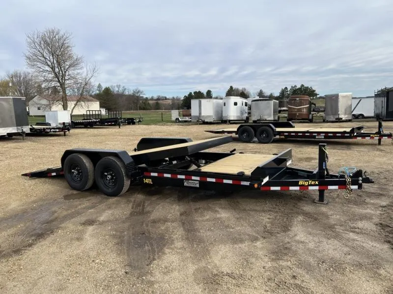 2025 Big Tex Trailers 14TL 20' Tilt Bed Equipment Trailer