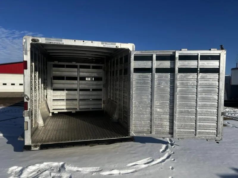 used Stock / Stock Combo Trailers Featherlite  for sale, in Ettrick, WI Thumbnail 12