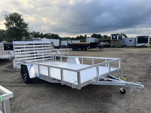 2026 Sport Haven 7 x 14 All Aluminum Utility Trailer