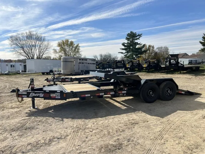 2026 Liberty Trailers LT14K 20' Tilt Bed Equipment Trailer