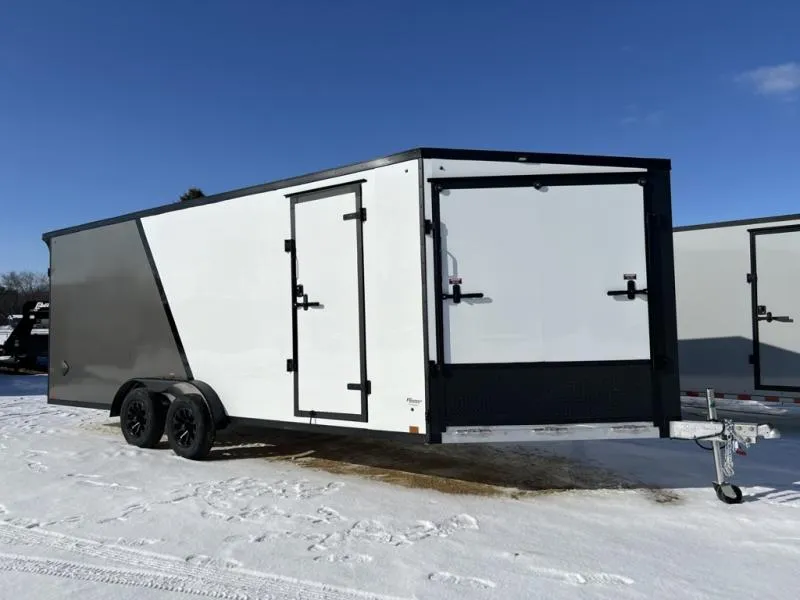 2026 Discovery 7.5 x 25 Aero Lite Aluminum Snowmobile/UTV Enclosed Trailer