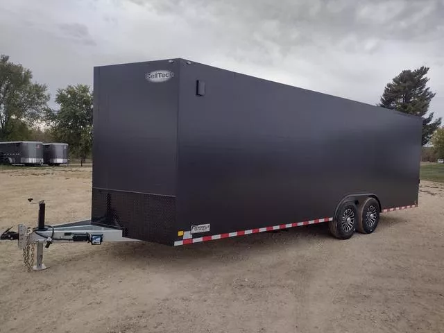 2025 CellTech 8.5x24x7 All Steel HD Enclosed Trailer 