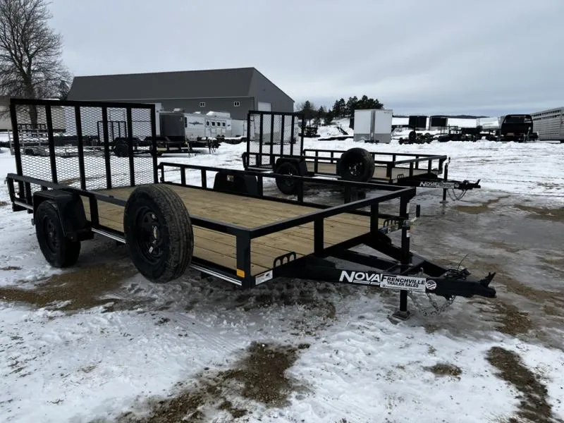 2026 Midsota 82 x 14 Nova Tube Top Utility Trailer