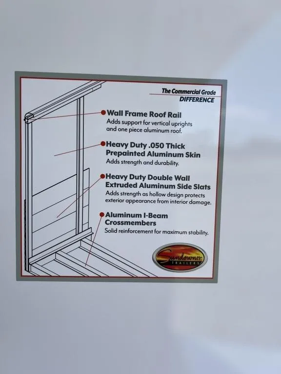 new Cargo (Enclosed) Trailers Sundowner Trailers  for sale, in Ettrick, WI Thumbnail 22