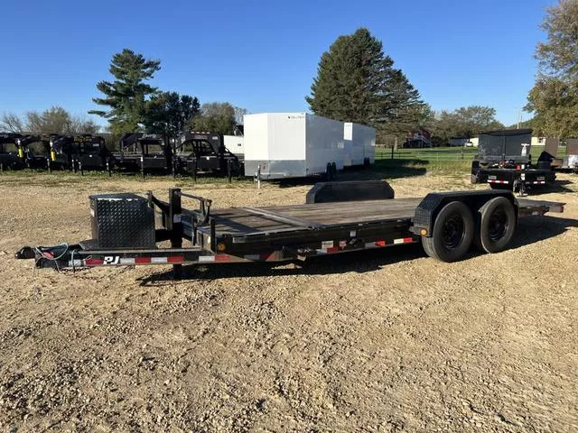2022 PJ Trailers 20' Tilt Bed Equipment Trailer