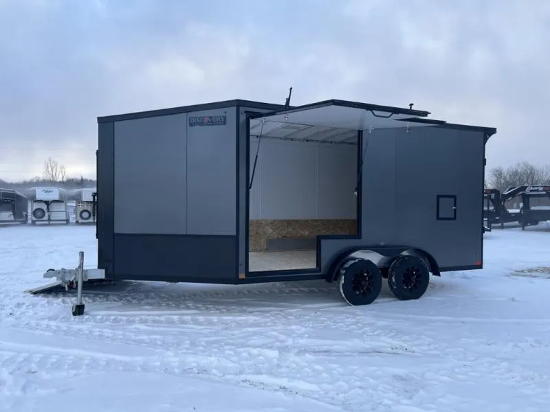 2026 Discovery 7.5 x 19 Aero Lite Aluminum Snowmobile/UTV Enclosed Trailer