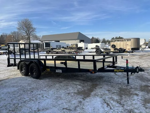 2026 Big Tex Trailers 70PI 18' Tandem Axle Utility Trailer