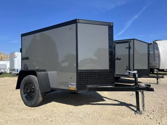 2026 Discovery 4 x 6 Rover ET Single Axle Enclosed Trailer with Single Swing Rear Door