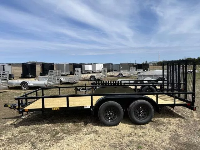 2026 Big Tex 60PI 16' Tandem Axle Utility Trailer 