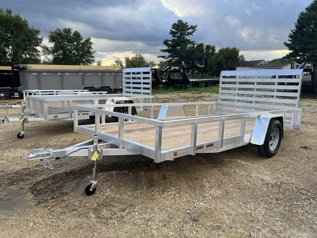 2026 Sport Haven 7 x 14 Aluminum Utility Trailer