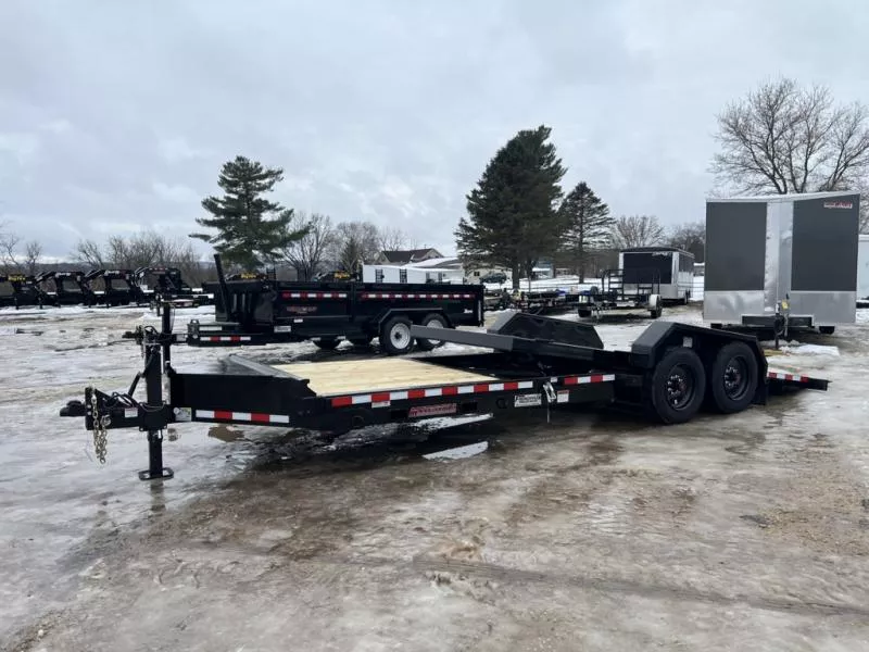 2026 Midsota TB22 22' Tilt Bed Equipment Trailer