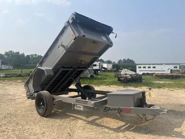 2026 Liberty LD5K 5 x 10 Single Axle Dump Trailer 