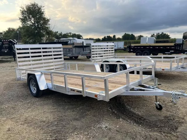 2026 Sport Haven 7 x 14 Aluminum Utility Trailer