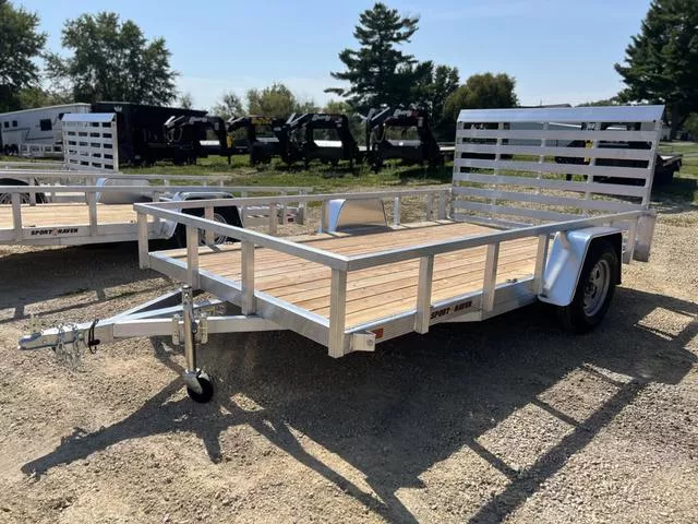 2026 Sport Haven 7 x 12 Aluminum Utility Trailer