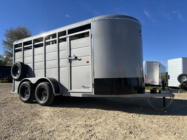 2026 S&S Manufacturing 7K 6' x 16' Livestock Trailer