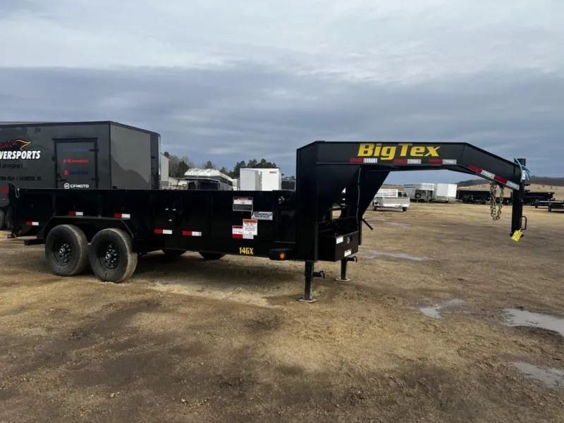 2026 Big Tex Trailers 14GX 16' Gooseneck Dump Trailer