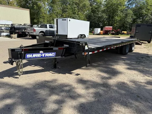 used Equipment / Flatbed Trailers Sure-Trac  for sale, in Ettrick, WI image-0