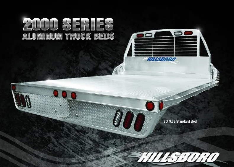 Hillsboro Industries 8 x 8.5 ALT 2000 Series Aluminum Truck Bed