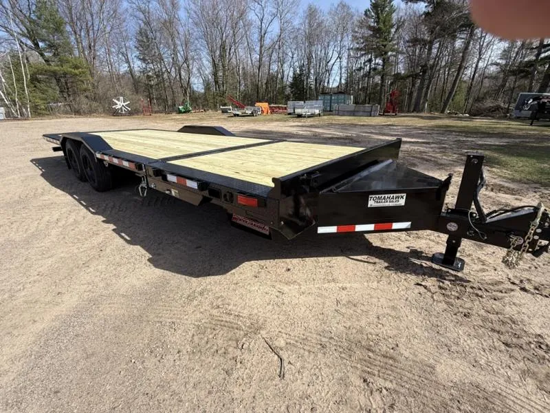 2026 Midsota TBWB24 24' Title Bed Wide Body Equipment Trailer - 17.6K