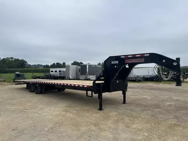 2025 Midsota FBHB36 102 x 36 Gooseneck Equipment Trailer with 10' Hydraulic Tail