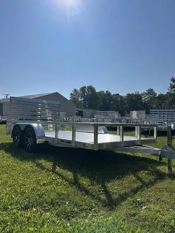 2026 Sport Haven 7 x 14 All Aluminum Tandem HD Utility Trailer 