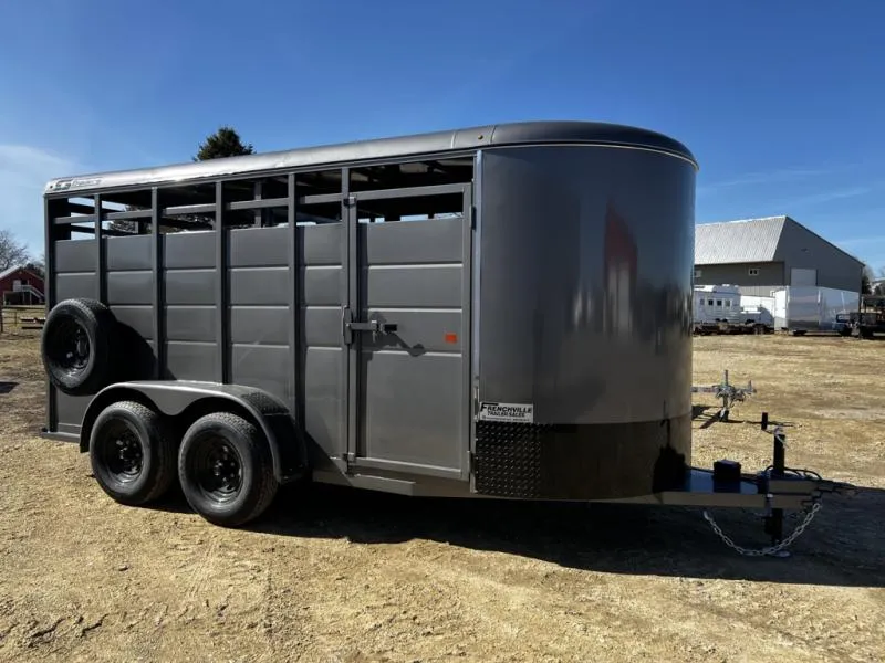 2027 S&S Manufacturing 10K 6' x 16' x 6'6" Livestock Trailer