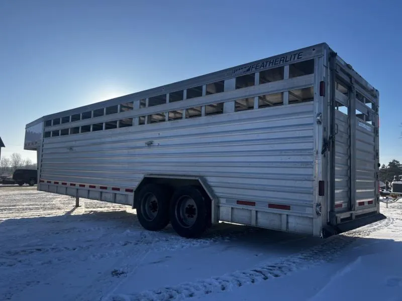 used Stock / Stock Combo Trailers Featherlite  for sale, in Ettrick, WI Thumbnail 7
