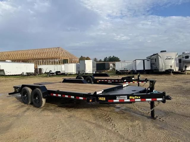 2026 Big Tex Trailers 14EH 18' Heavy Duty Tandem Axle Equipment Trailer