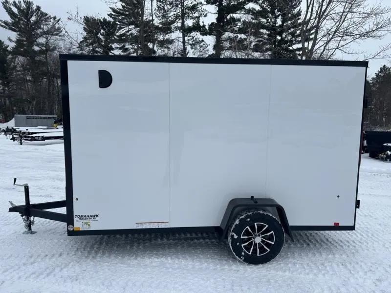 2026 Pace American 6 x 12 Outback Deluxe Single Axle Enclosed Trailer