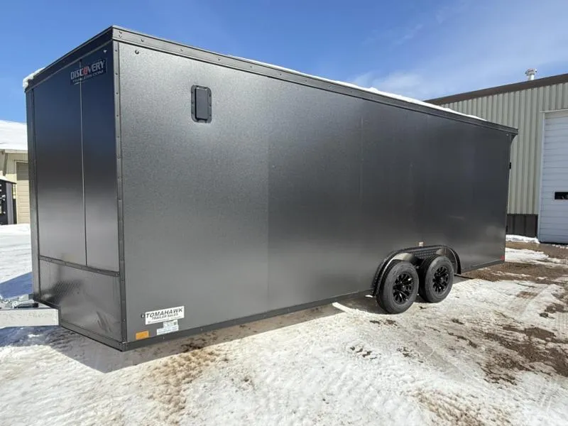 2026 Discovery 8.5 x 20 Nitro Aluminum Car Hauler Enclosed Trailer