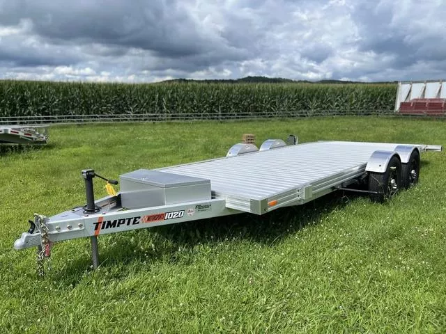 2024 Timpte 1020R 20' Aluminum Tilt Bed Car Hauler