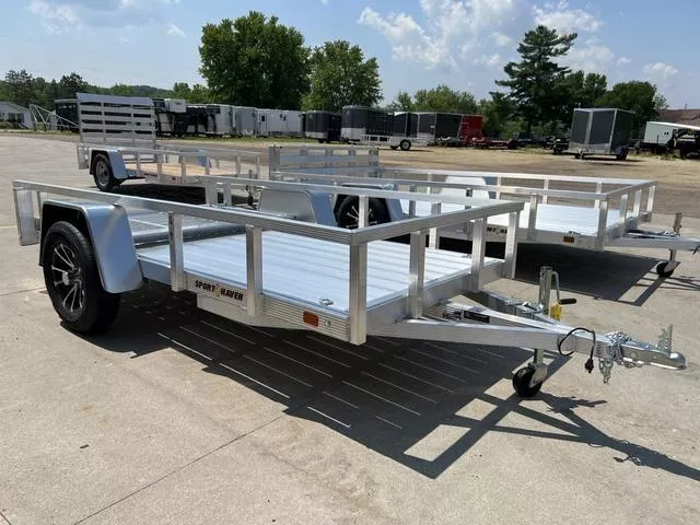 2026 Sport Haven 5 x 10 All Aluminum Utility Trailer