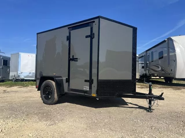 2026 Discovery 5 x 8 Rover ET Single Axle Enclosed Trailer with Single Swing Rear Door