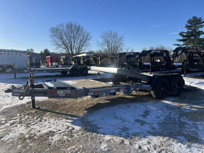 2026 Liberty Trailers LT14K 20' Tilt Bed Equipment Trailer