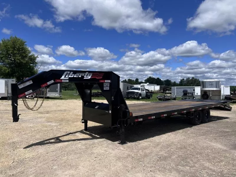 2025 Liberty Trailers LF14K 25' Single Wheel Gooseneck Equipment Trailer