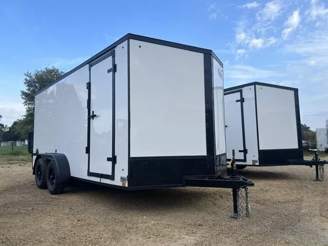 2026 Discovery 7 x 16 Rover ET Enclosed Trailer with Double Rear Doors
