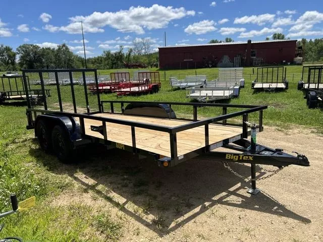 2026 Big Tex 60PI 16' Tandem Axle Utility Trailer