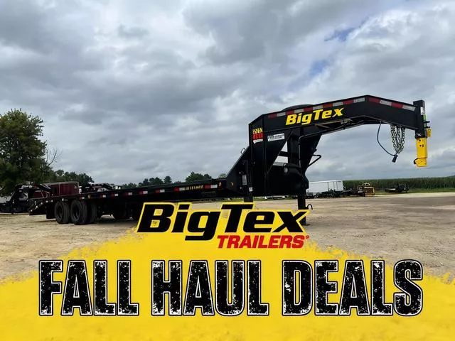 2026 Big Tex Trailers 22GN 25' Tandem Dual Gooseneck Equipment Trailer