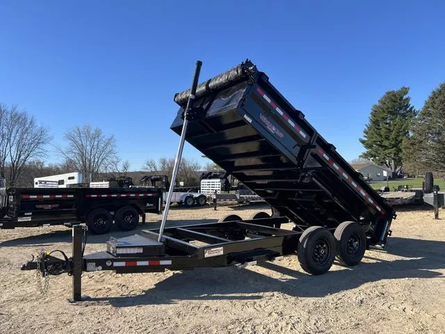 2026 Midsota HV14 14' Telescopic Hoist Versa Dump Trailer