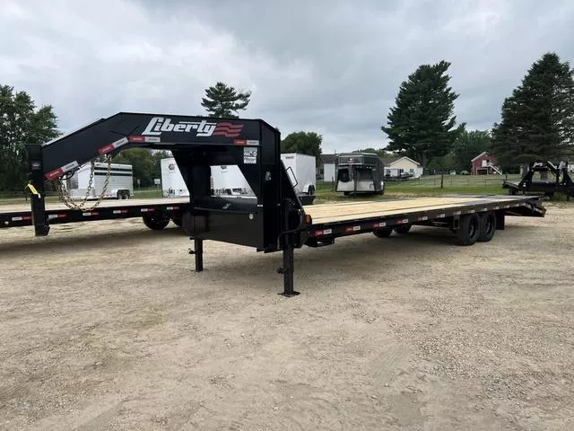 2025 Liberty Trailers LF16K 30' Single Wheel Gooseneck Equipment Trailer