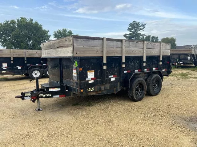 2017 Big Tex Trailers 14LX 14' Dump Trailer