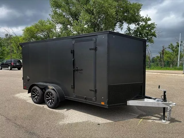 2026 Discovery 7x14 Endeavor All Aluminum Enclosed Trailer with Motorcycle Package