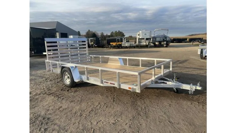 2026 Sport Haven 7 x 14 Aluminum Utility Trailer