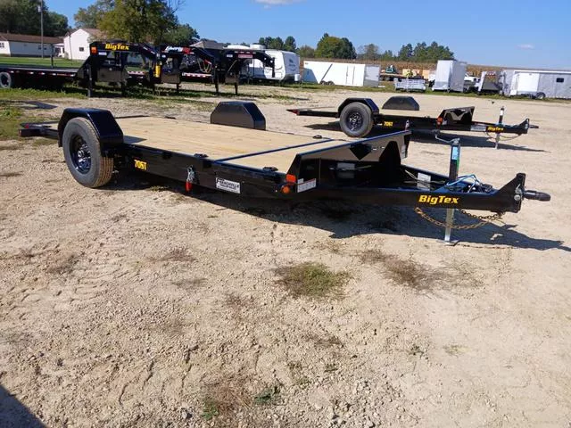 2026 Big Tex Trailers 70ST 16' Single Axle Tilt Bed Trailer