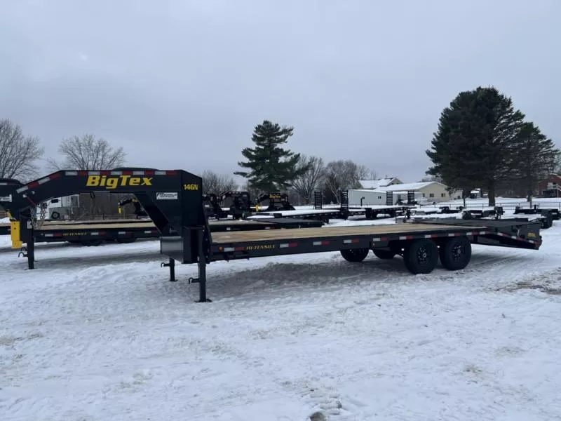 2026 Big Tex Trailers 14GN 25' Single Wheel Gooseneck Equipment Trailer